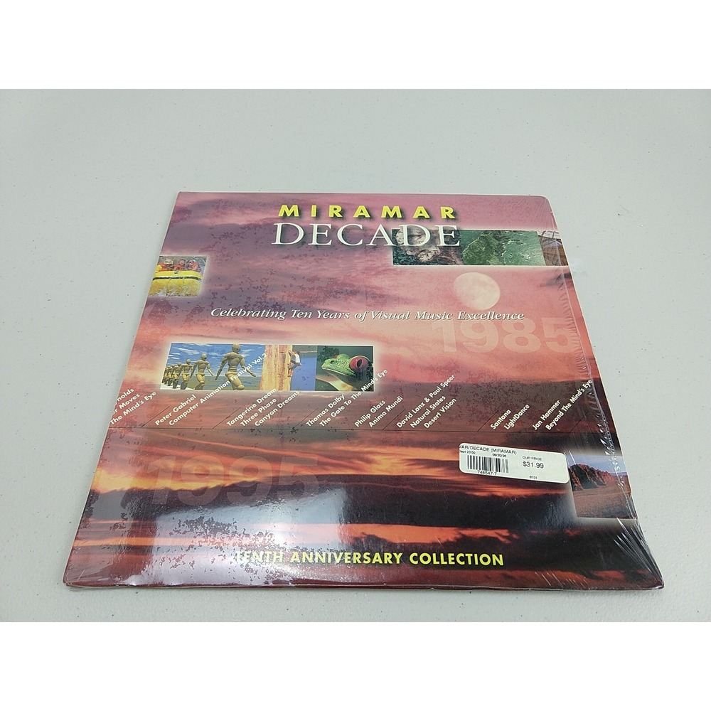 Miramar Decade Laserdisc Video Music Excellence 1995 10th Anniversary Collection